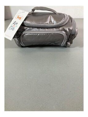 Lug Mini Trolley Cosmetic Case in Metallic Pearl - Zipper, ColorJoy Collection